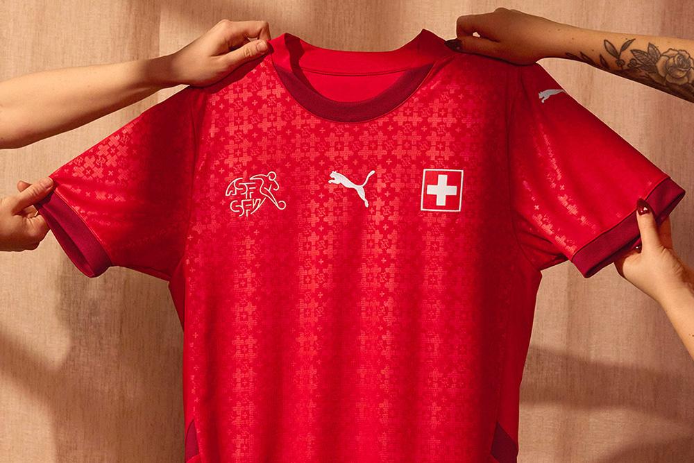 Image of Maillot de l'équipe nationale suisse pour l'Euro